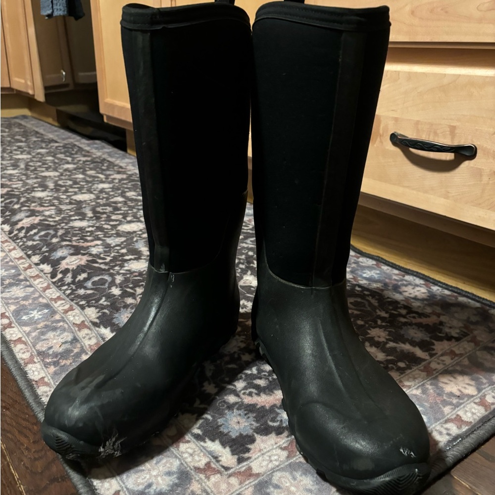 Black Tall muck Boots